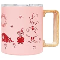 Amazon.co.jp: MOOMIN ステンレスマグカップ 350ml 蓋付き 真空二重